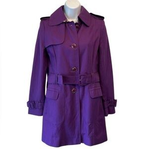 Steampunk Goth Preppy Academia Banana Republic Belted Waist Trench Coat